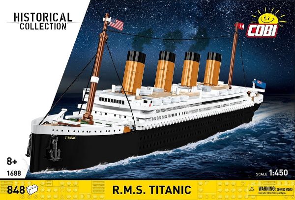 COB1688 - R.M.S. TITANIC - 848 pezzi - 1