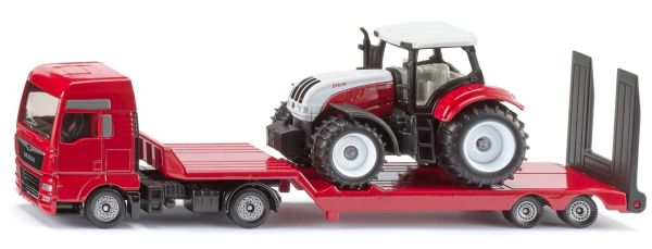 SIK1764 - Autocarro MAN 4x2 con pianale di trasporto e STEYR CVT 6230 - 1