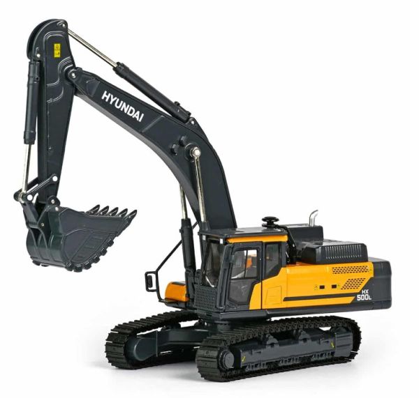 HYU18-1023 - Escavatore cingolato HYUNDAI HX500L in scala 1/43 - 1