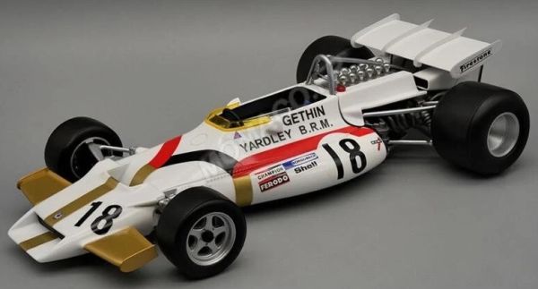 TM18-183A - BRM P160 #18 1° al GP d'Italia 1971 P.GETHIN - Limitata a 100 copie - 1