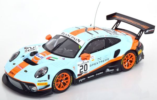 IXO-LEGT18-23003 - PORSCHE 911 GT3 R #20 vincitrice della 24H SPA 2019 GULF RACING G.CHRISTENSEN / LIETZ / ESTRE - 1