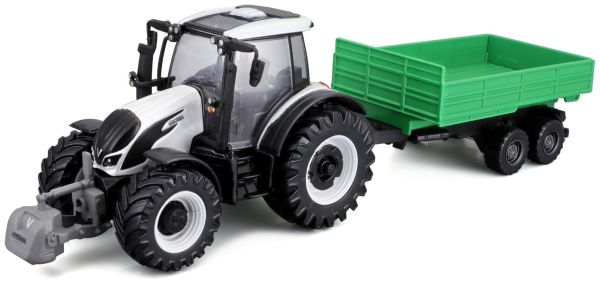 BUR31676 - VALTRA N174 bianco con rimorchio - 1