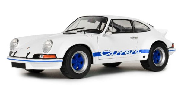 SOL1801119 - PORSCHE 911 RSR 1973 Bianco con strisce blu - 1