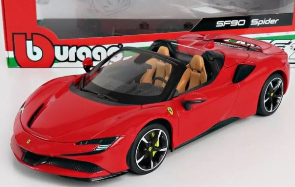 BUR18016 - FERRARI SF90 Spider 2020 Rosso - 1