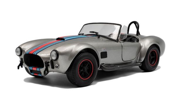 SOL1804913 - SHELBY Cobra 427 MKII Solido Works M Racing 1965 Argento - 1