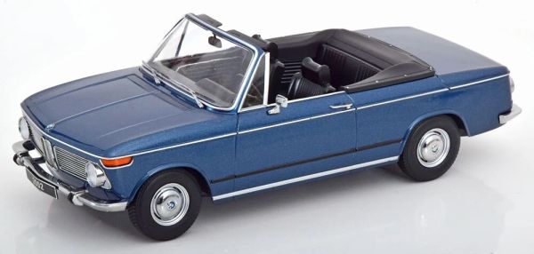 KKS181104 - BMW 2002 Cabriolet 1968 Blu Scuro Metallizzato - 1