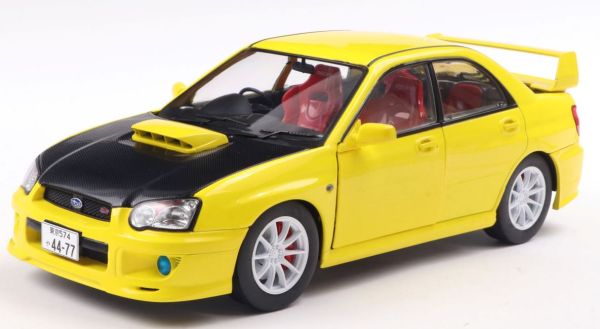 SOL1812302 - SUBARU Impreza WRX STI - SOLIDO WORKS 2003 giallo - 1