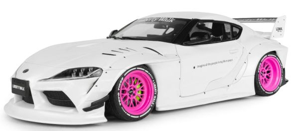 SOL1815502 - TOYOTA GR Supra Liberty Walk Body Kit 2025 Bianco e Rosa - 1