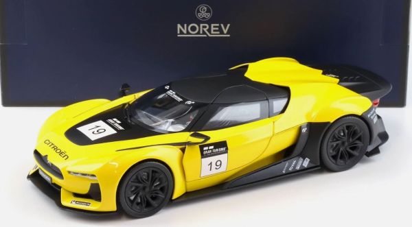 NOREV181609 - GT by CITROEN 2008 Giallo e Nero - Concept Car - Edizione limitata a 200 esemplari. - 1