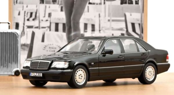 NOREV183045 - Mercedes-Benz S600 Nero Ossidiana Metallizzato del 1997 - 1