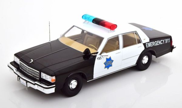 MOD18389 - CHEVROLET Caprice S.F.P.D. 1987 Bianco e nero - 1