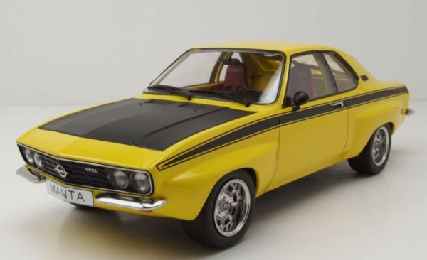 MOD18426 - OPEL Manta A Irnscher 1974 Giallo e Nero - 1