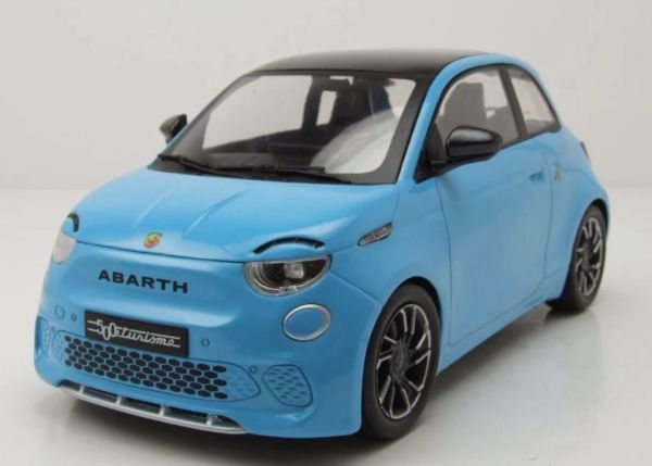 MOD18499 - FIAT 500e Abarth 2024 Azzurro Chiaro - 1