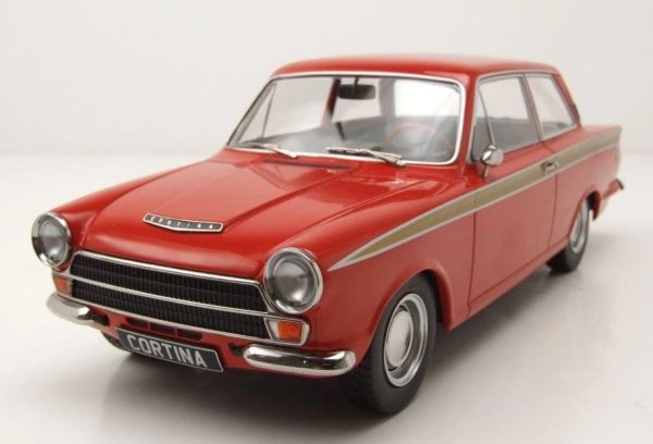 MOD18532 - FORD Lotus Cortina Mk.1 1966 Rosso e Oro - 1