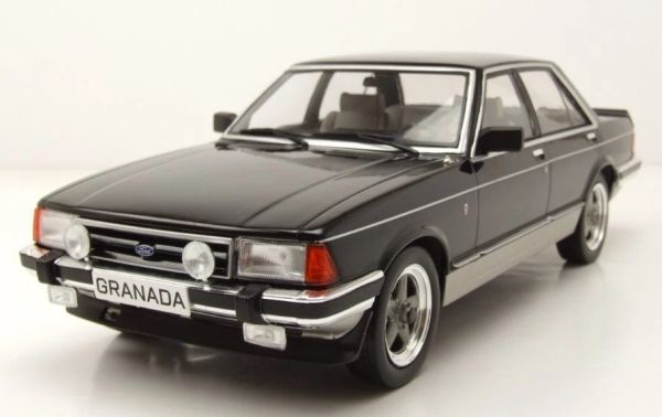 MOD18536 - FORD Granada Mk.2 2.8 Iniezione 1982 Nero e Argento - 1