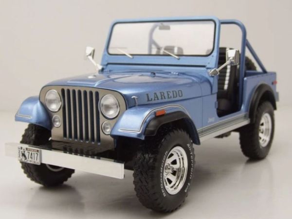 MOD18553 - JEEP CJ-7 Laredo 1980 Blu metallizzato - 1
