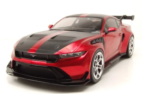 MOD18577 - FORD Mustang GTD 2025 Rosso Metallizzato Scuro - 1