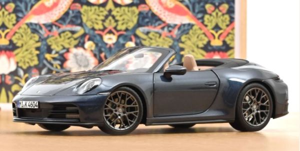 NOREV187180 - PORSCHE 911 Carrera Cabriolet 2025 Blu Yachting Metallizzato - 1