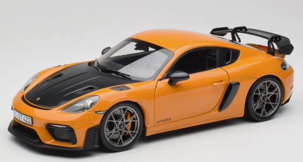 NOREV187252 - PORSCHE Cayman GT4 RS Pack Weissach 2023 Giallo Bahama - 1