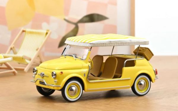 NOREV187790 - Fiat 500 Giallo Jolly del 1965 - 1