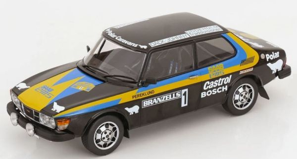 MOD18825R - SAAB 99 EMS #1 1977 Rally di Svezia EKLUND / CEDERBERG - 1