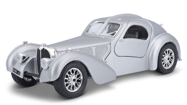 BUR22092 - BUGATTI Atlantic 1936 Argento - 1