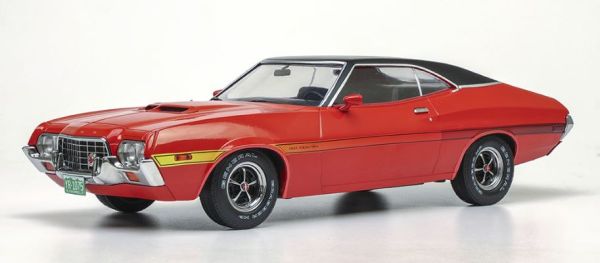 IXO18CMC263.22 - Ford Gran Torino Sport del 1972, rossa e nera - 1