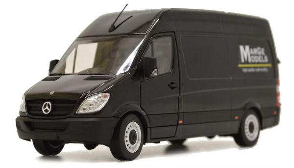 MAR1905-02-01 - MERCEDES BENZ Sprinter nero - Edition MarGe Models - 1