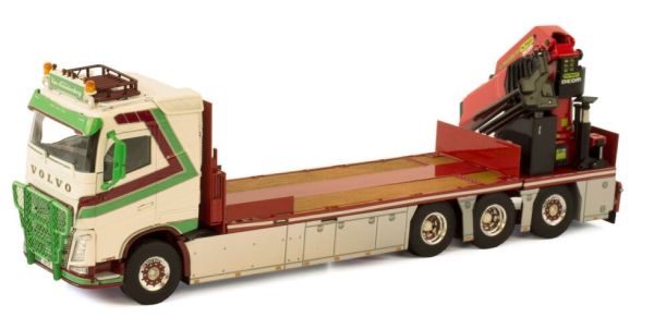 WSI01-3456 - VOLVO FH4 pianale 8x4 con gru di carico PALFINGER PK65002SH VAN CAUDENBERG - 1