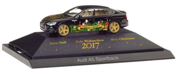 HER102117 - AUDI A5 Sportback HERPA Natale 2017 - 1