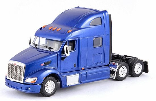 TON11003604 - PETERBILT 587 SC 6x4 blu Scala: 1/53 - 1