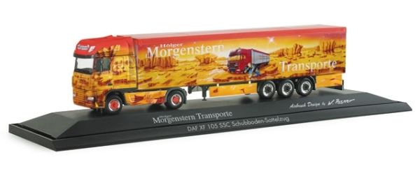 HER121071 - DAF XF 105 SSC 4x2 con rimorchio 3 Assi MORGENSTERN - 1