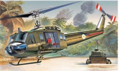 ITA1247 - UH-1D Elicottero irochese da assemblare e dipingere - 1