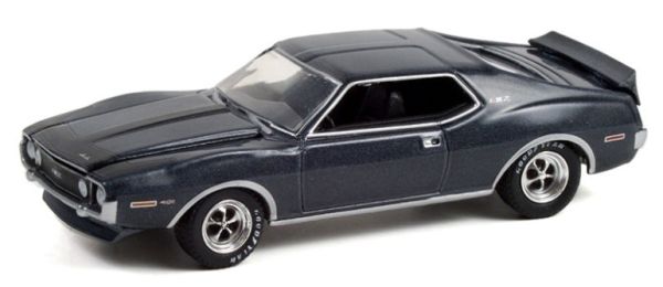 GREEN13310-A - AMC Javelin AMX 1971 grigio della serie GLMUSCLE in blister - 1