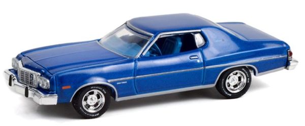 GREEN13310-B - FORD Gran Torino Sport 1974 blu della serie GLMUSCLE in confezione blister - 1
