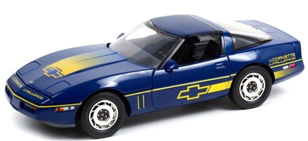 GREEN13597 - CHEVROLET CORVETTE C4 1988 Challenge Race Car Blu e gialla - 1