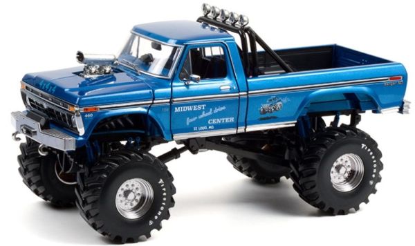 GREEN13605 - FORD F-250 MONSTER TRUCK 1974 Midwest quattro - 1