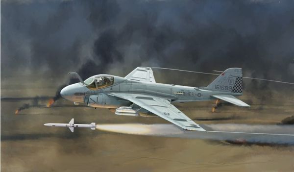 ITA1392 - A-6E Aereo Intruder US Navy/USMC da assemblare e verniciare - 1
