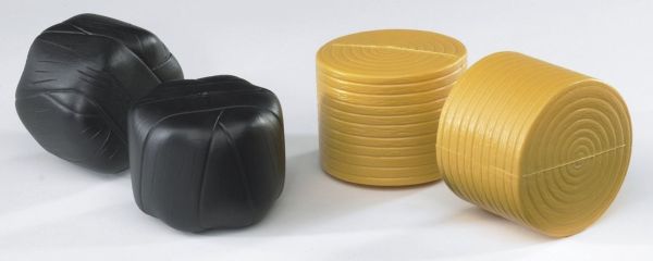 BRU2345 - Set di 2 palle baller avvolte con 2 palle baller di paglia Scala: 1/16 - 1