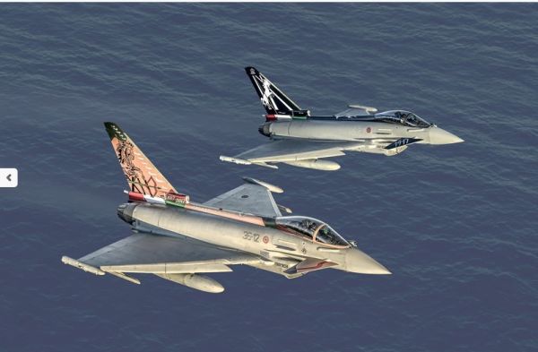 ITA1406 - Aereo da caccia EF-2000 Gruppi Caccia 100° anniversario - 1