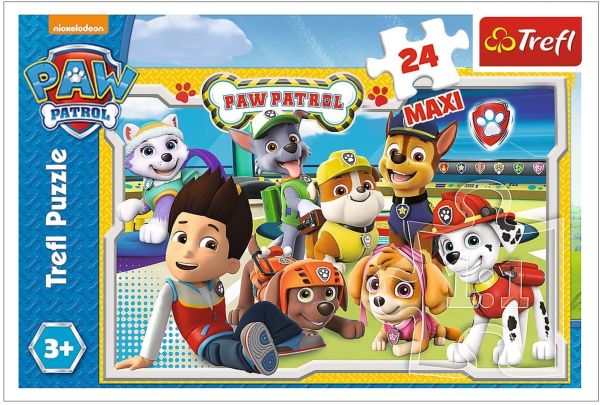 TRF14287 - PAW PATROL Maxi Puzzle da 24 pezzi - 1