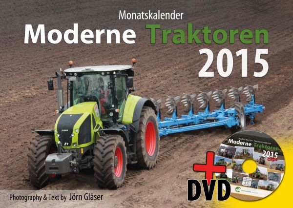 CALTRACMOD2015 - Calendario 2015 MODERN TRACTORS e DVD 35mn - 1