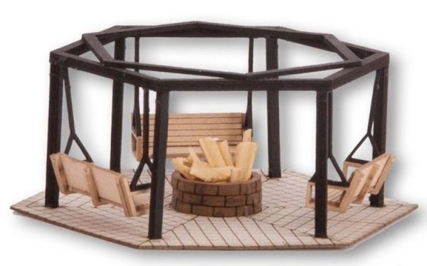 NOC14369 - Zona barbecue con altalene - 1