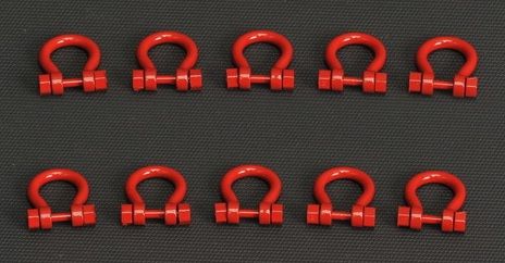 YCC636-1 - Set di 8 grilli 200 Tons Rosso - 1