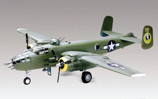 REV15512 - Aereo B-25J MITCHELL da assemblare e verniciare - 1