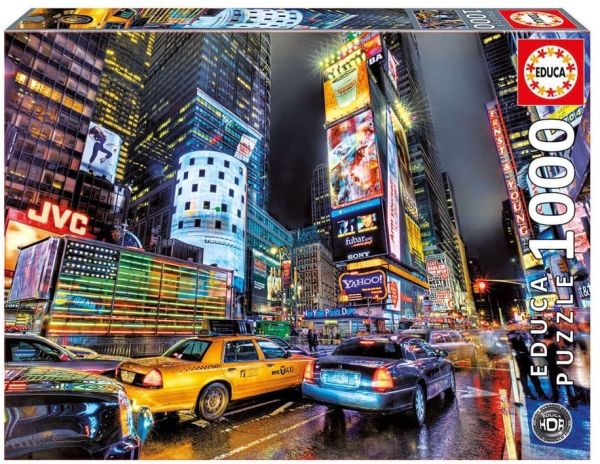 EDU15525 - Puzzle da 1000 pezzi Times Square a New York - 1