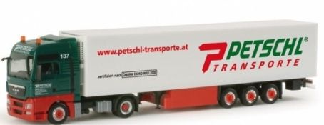 HER156219 - MAN TGX XXL 4x2 con rimorchio frigorifero 3 assi PETSCHL - 1