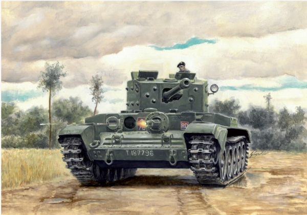 ITA15754 - Carro armato Cromwell Mk.IV da montare e verniciare - 1