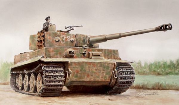 ITA15755 - Char Pz.Kpfw. VI Tiger I da assemblare e dipingere - 1
