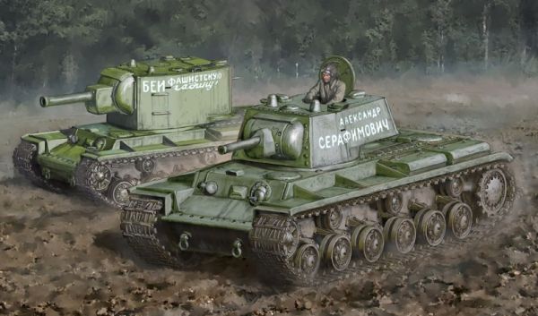 ITA15763 - Serbatoi KV-1 / KV-2 da assemblare e verniciare - 1